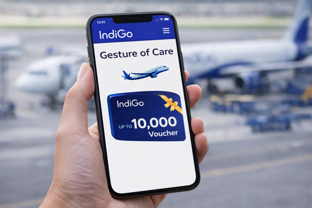 IndiGo Compensation Voucher